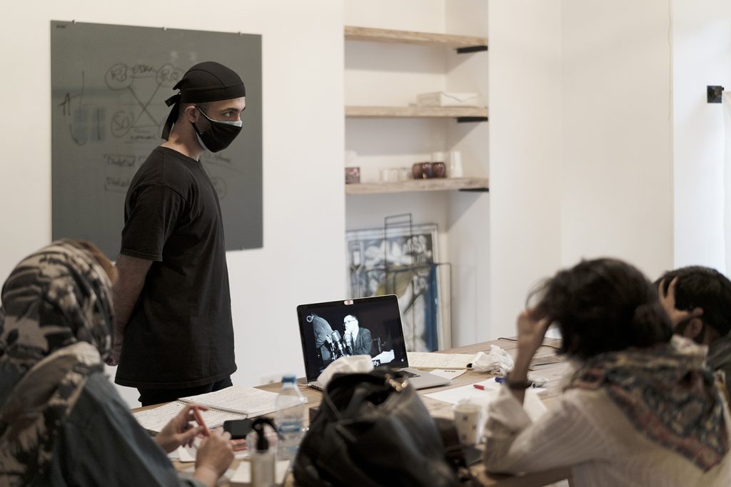 Workshop with selected artists