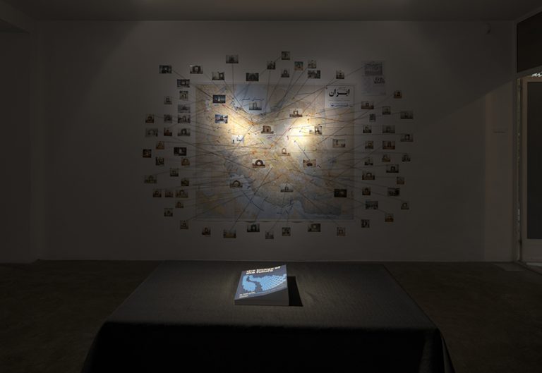 Installation view, O gallery, Tehran
